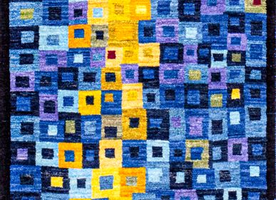 Design carpets - Modernist Stained-Glass runner 3, Zollanvari Super Fine Gabbeh - ZOLLANVARI INTERNATIONAL
