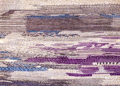 Tapis design - Violet-backed Starling Feathers, Animal Skin Collection, Zollanvari Super Fine Gabbeh - ZOLLANVARI INTERNATIONAL