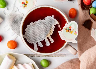 Café et thé  - Sachet de thé forme mouton ( par 5 ) - TEA HERITAGE