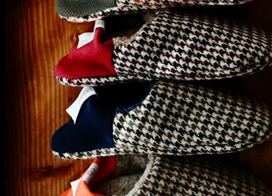 Homewear textile - Houndstooth check x Wooly Pipe - MERIPPA