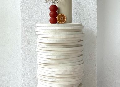 Other tables - Sharalanda Side Table - Pedestal - BELIZE MAR