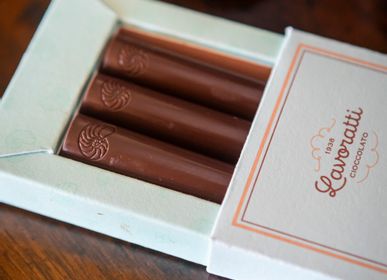 Cadeaux - Boîte de 3 crayons en chocolat — Sélection n.3 - LAVORATTI 1938 CIOCCOLATO