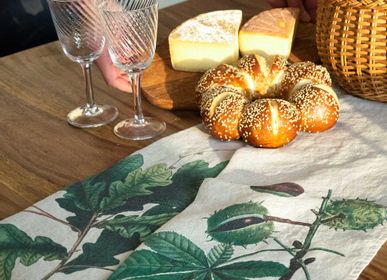 Gifts - Oak & Horse Chestnut ǀ 100% Linen Kitchen Towels  - LINOROOM 100% LINEN TEXTILES