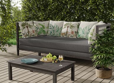 Fabric cushions - Upholstered outdoor cushion - AUTREFOIS DÉCORATION