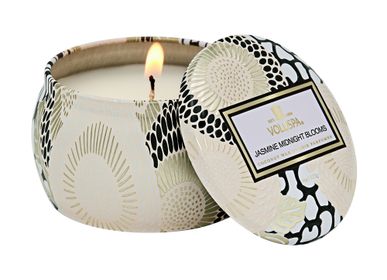 Bougies - Jasmine Midnight Blooms Mini Tin  - VOLUSPA