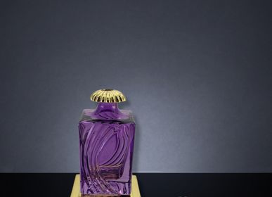 Verre d'art - Parfum bottles - OLYMPUS BRASS