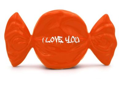 Céramique - I Love You Orange candy - DESIGN BY JALER