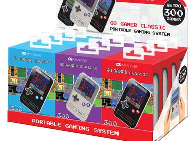 Children's games - GO GAMER 300 Games Pocket Players (3 references) - KUBBICK