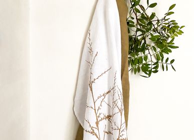 Dish towels - Hand printed linen tea towel - DOROTHEE LEHNEN