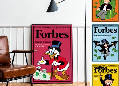 Affiches - Collection FORBES - BLUE SHAKER