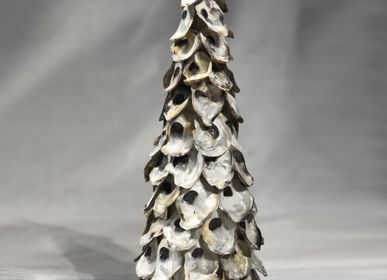 Other Christmas decorations - Oyster Shell Christmas Ornament - THOMAS & GEORGE FURNITURE, LIGHTING & DECOR