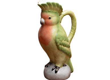 Carafes - Ceramic parrot pitcher - CHEHOMA
