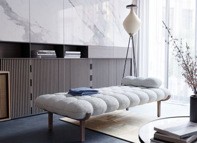 Settees - NUAGE day bed - Walnut - SOLLEN