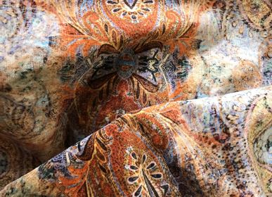 Upholstery fabrics - TZIGANE VELVET - BERENGERE LEROY