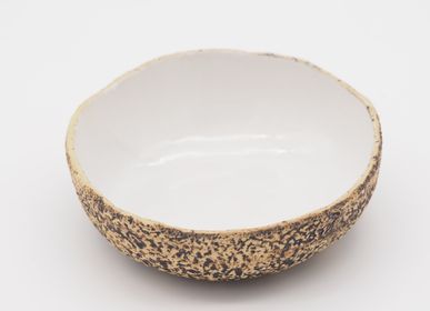 Bowls - CORAIL ceramic half bowl - JOE SAYEGH PARIS