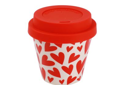 Coffee and tea - R-PET 90ml espresso cup (MIX 1) - I-DRINK