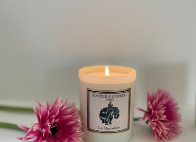 Decorative objects - LA BAYADÈRE - 100% VEGETABLE WAX SCENTED CANDLE - IVORY - UN SOIR A L'OPERA