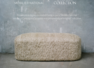 Settees - L’Écoucheur Bench - INVISIBLE COLLECTION X MOBILIER NATIONAL