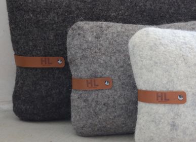 Coussins textile - coussins en feutre de laine - HL- HELOISE LEVIEUX