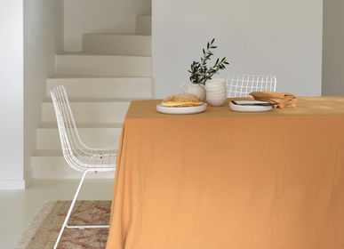 Linge de table textile - Nappe en gaze de coton light épices - MAISON D'ÉTÉ