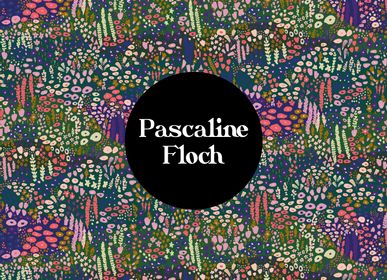 Textile and surface design - MOTIF PRAIRIE - PASCALINE FLOCH