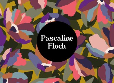 Design textile et surface - MOTIF FLORAL - PASCALINE FLOCH