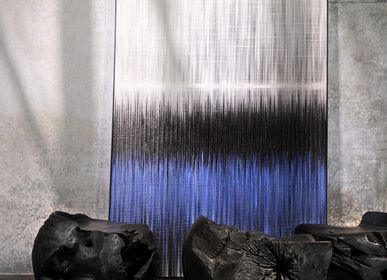 Decorative objects - Frequencies in Blue and Black - Grand Opus - UPAGURU / ATELIERS C&S DAVOY