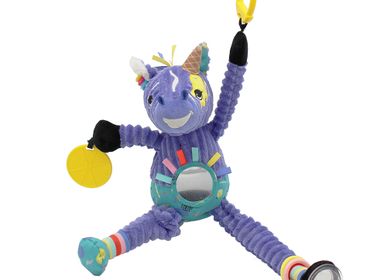 Peluches - Peluche d'activités Kiprokos le Zèbre - DEGLINGOS