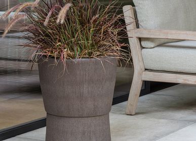 Céramique - Pot Ray Terracotta Marron foncé - GOMMAIRE
