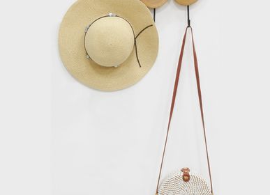 Wardrobe - Teak coat hooks with 3 hooks - AUBRY GASPARD