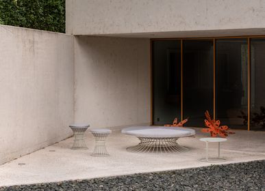 Fauteuils de jardin - BOLONIA pouf Ø150 - ISIMAR