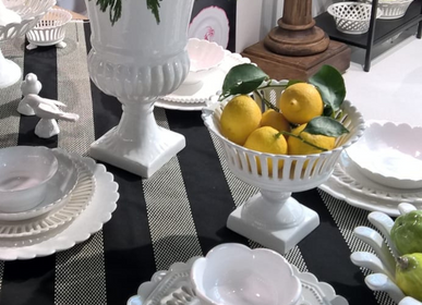 Ceramic - Bourg-Joly sur pied restauration basket - BOURG-JOLY MALICORNE
