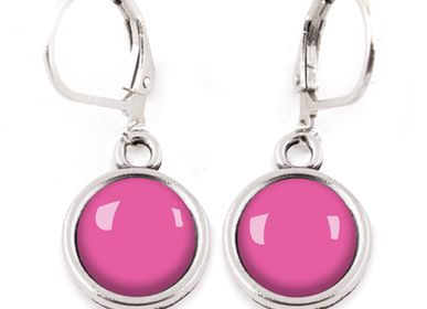 Bijoux - Dormeuses Les Minis Flash Bubblegum - LES MINIS D'EMILIE FIALA