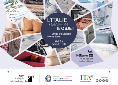 Textile and surface design - ITALIAN TRADE AGENCY - HOME LINEN - ITA – ITALIAN TRADE AGENCY