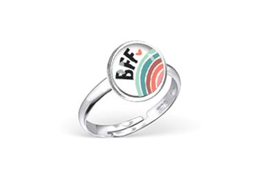 Jewelry - Ring Les Minis BFF Blanc - LES MINIS D'EMILIE FIALA