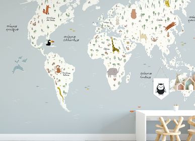 Affiches - Mapa del Mundo - APDECORATION