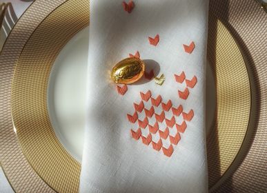 Table linen - PIED-DE-CANARY napkin + placemat - ARTIPARIS