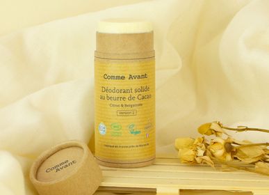 Beauty products - Organic solid deodorant with cocoa butter, lemon and bergarmote  - COMME AVANT
