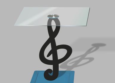 Writing desks - Music Floor Key Decorative Table - Customisable Color - RPC REPRO