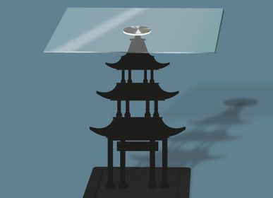 Decorative objects - Customizable color Chinese temple table - EFFETS