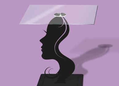 Consoles - Table en forme de Silhouette de femme avec choix de la couleur - EFFETS