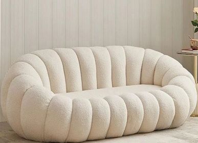Armchairs - Pearl Puffy Sofa Set - CHAPPAL.CO
