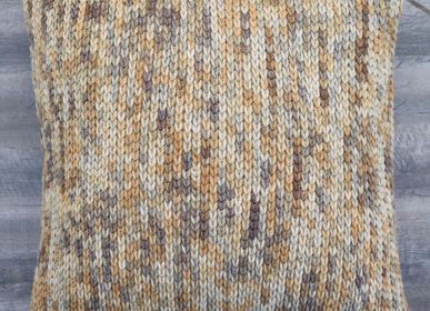 Coussins textile - Coussin en laine au point de chaîne - MEEM RUGS