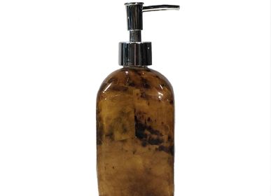 Unique pieces - Young Pen Shell Inlay Soap Dispenser (Square) - THOMAS & GEORGE FURNITURE, LIGHTING & DECOR