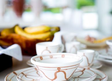 Assiettes au quotidien - Serenity Beige Dessert Plate - THEMIS Z