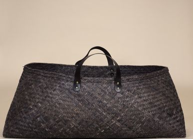Decorative objects - Oversized Basket - Palm fibre collection by AS'ART - AS'ART A SENSE OF CRAFTS