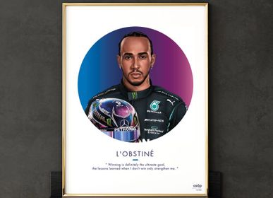 Affiches - AFFICHE - L'OBSTINÉ (édition limitée) - ASÅP CREATIVE STUDIO
