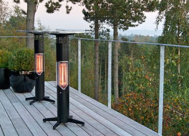 Other tables - STATIO infrared heated standing table for indoor and outdoor use, economical and ecological (without tray & cable) - MENSA HEATING FRANCE