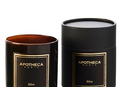 Bougies - Bougie Parfumée Silva – Boisé et hespéridé 240g - HYPSOÉ -APOTHECA-CHRISTIAN TORTU - LUXURY FRAGRANCES MADE IN PARIS