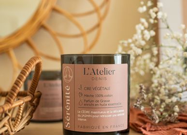 Objets de décoration - L'Atelier Denis - EUPHORIE : Bougie Parfumée cire 100% végétale 150g - 30H - DENIS ET FILS